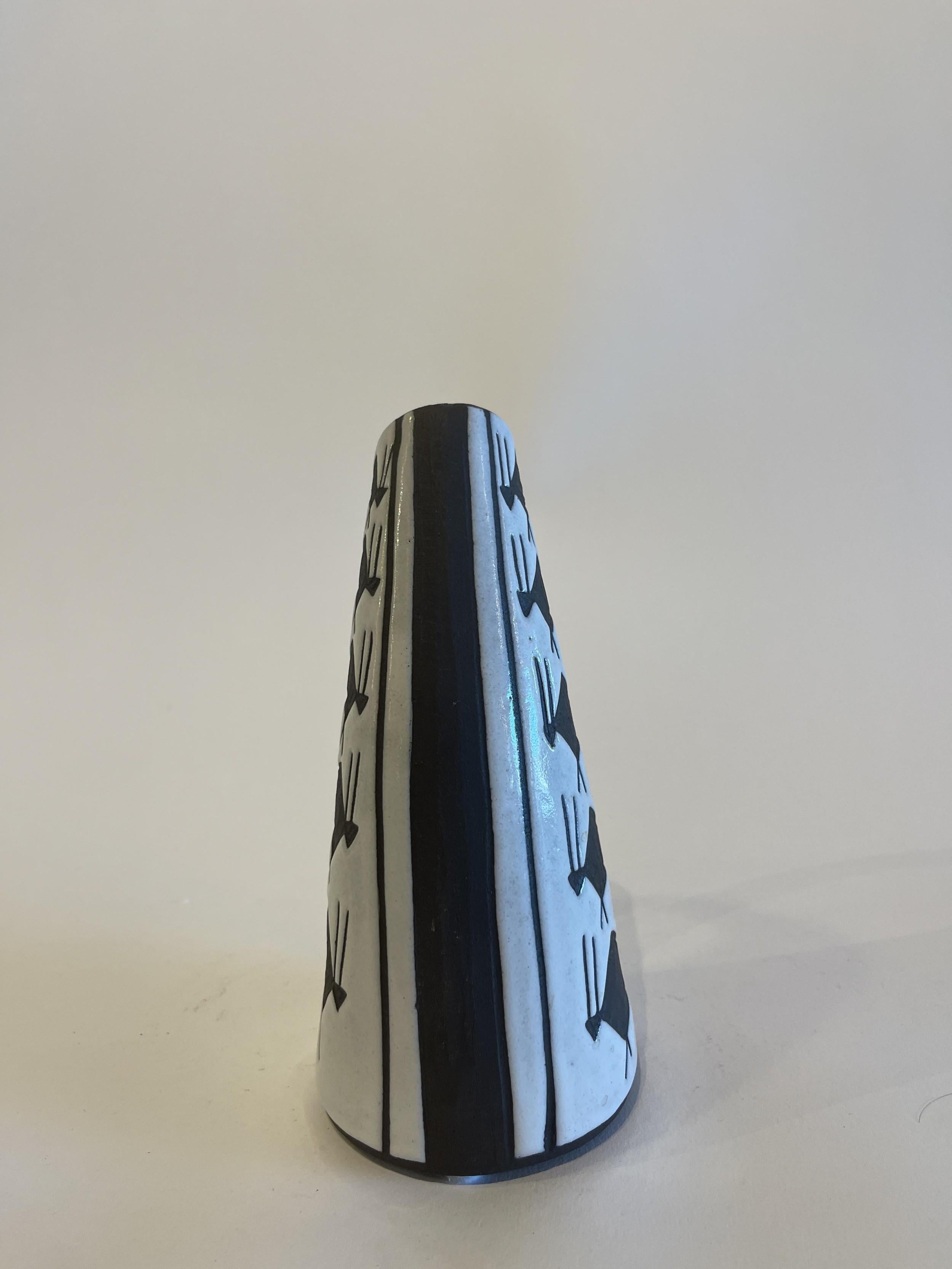 Scandinavian Modern Danish Mid-Century Ceramic Pitcher, Marianne Starck for Andersen and Sons For Sale
