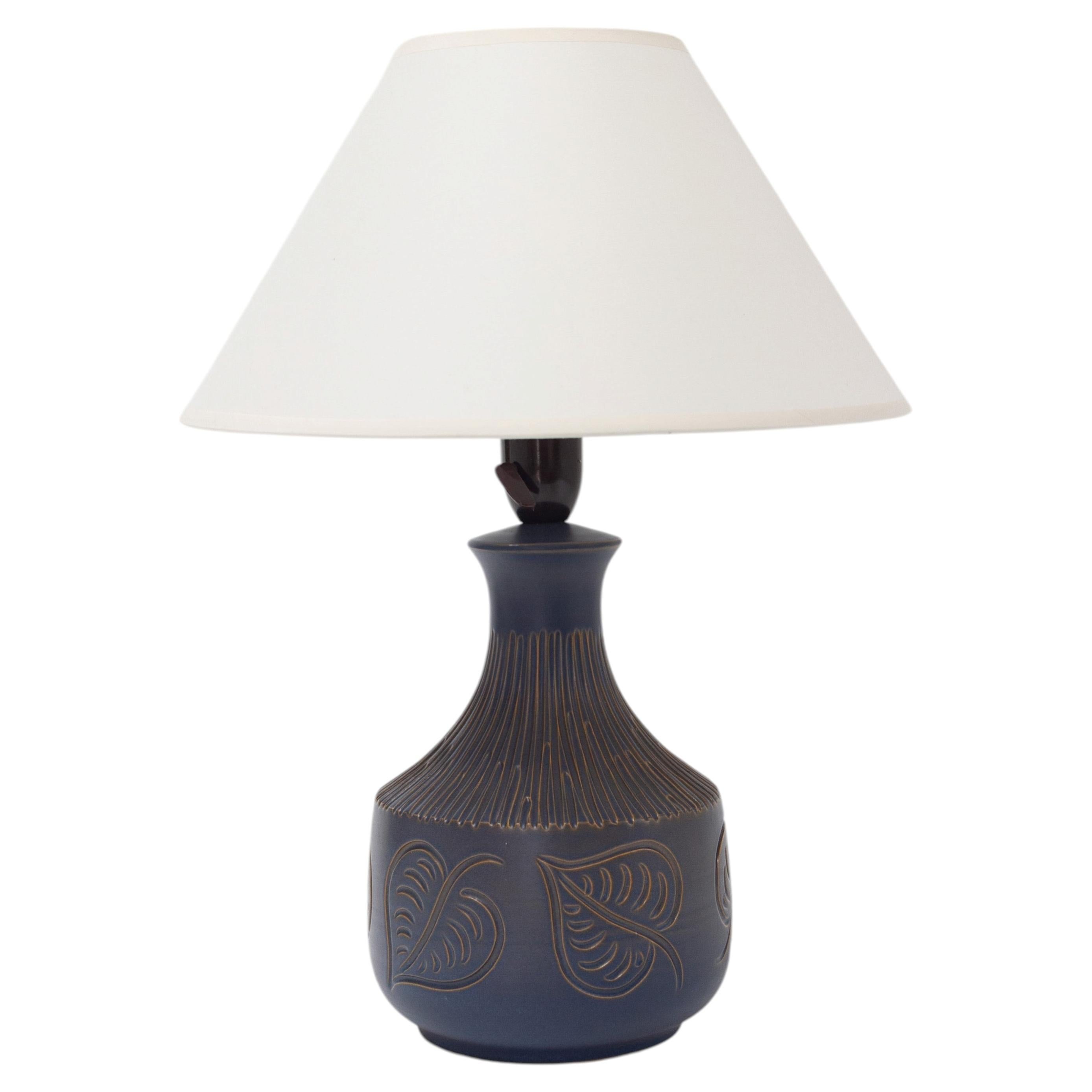 Danish Mid-Century Ceramic Table Lamp by Bromølle Keramik, 1960s. For Sale