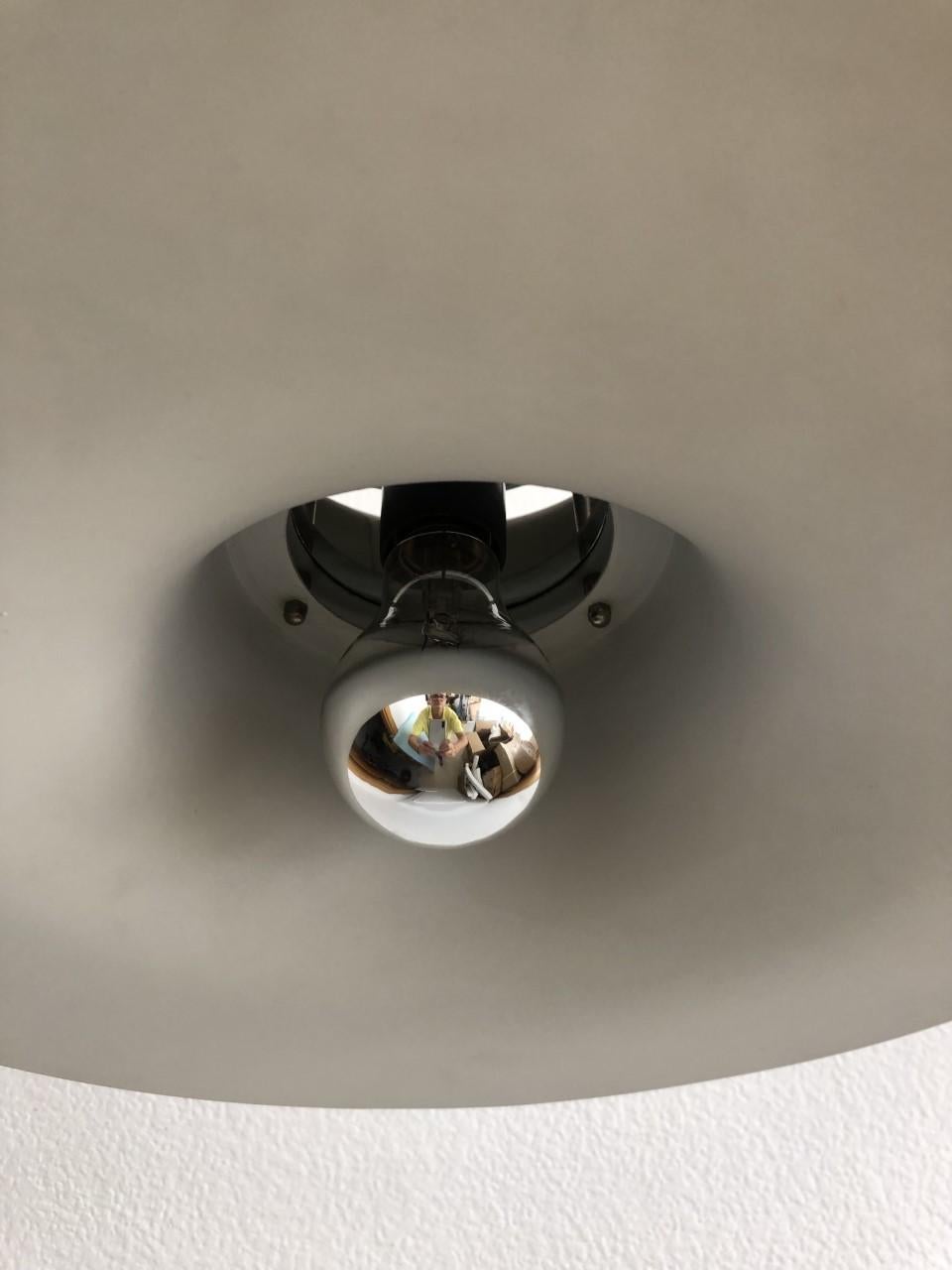 Danese Lampadario danese del metà secolo di Bent Nordsted per Lyskaer, anni '70 in vendita