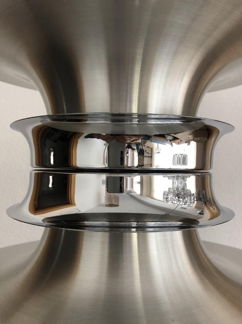Lampadario danese del metà secolo di Bent Nordsted per Lyskaer, anni '70 In condizioni buone in vendita a Badajoz, Badajoz