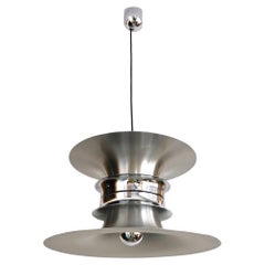 Lustre danois du milieu du siècle par Bent Nordsted pour Lyskaer, 1970