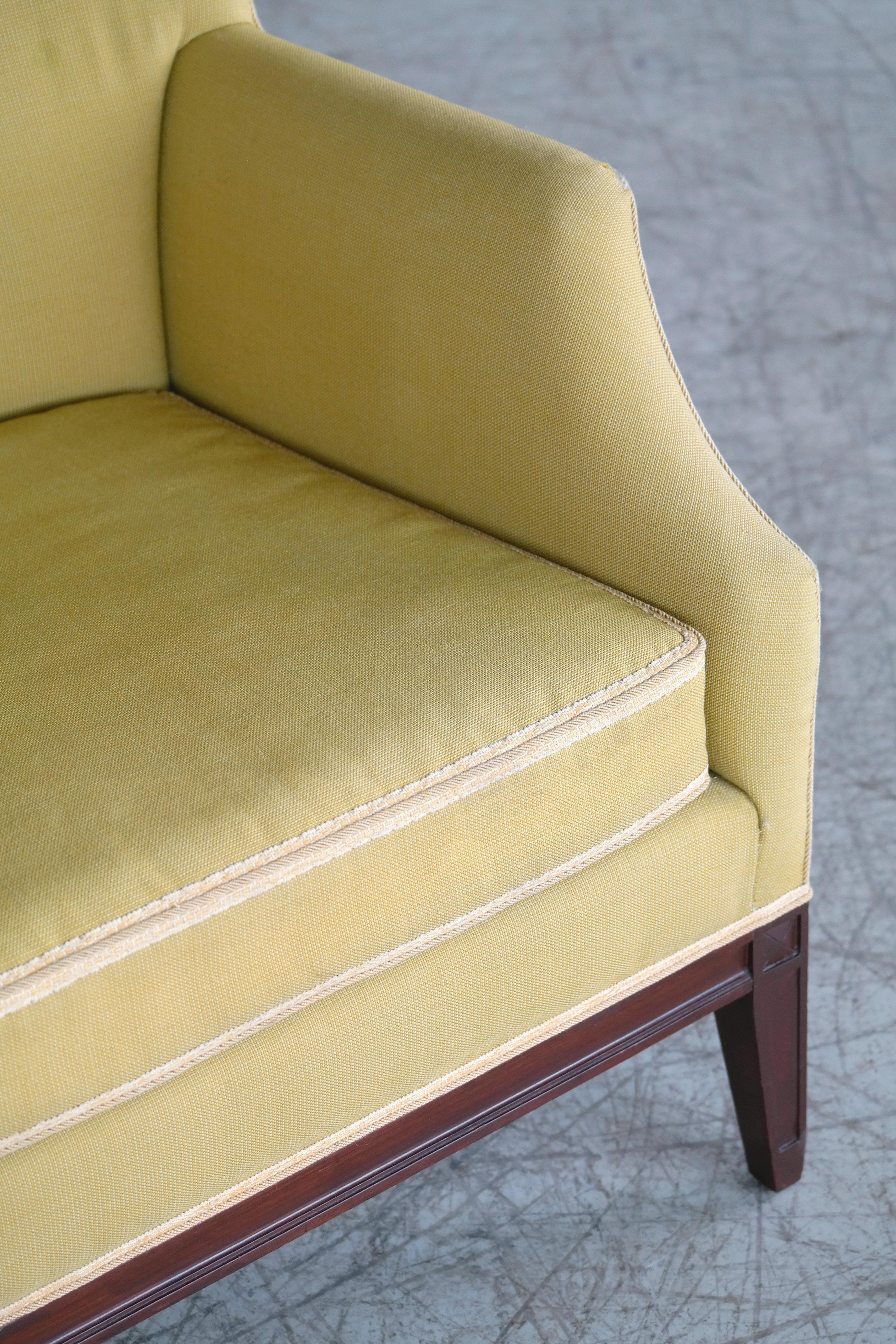 Mid-20th Century Danish Midcentury Classic Lounge Chair by Master Carpenter Georg Kofoed