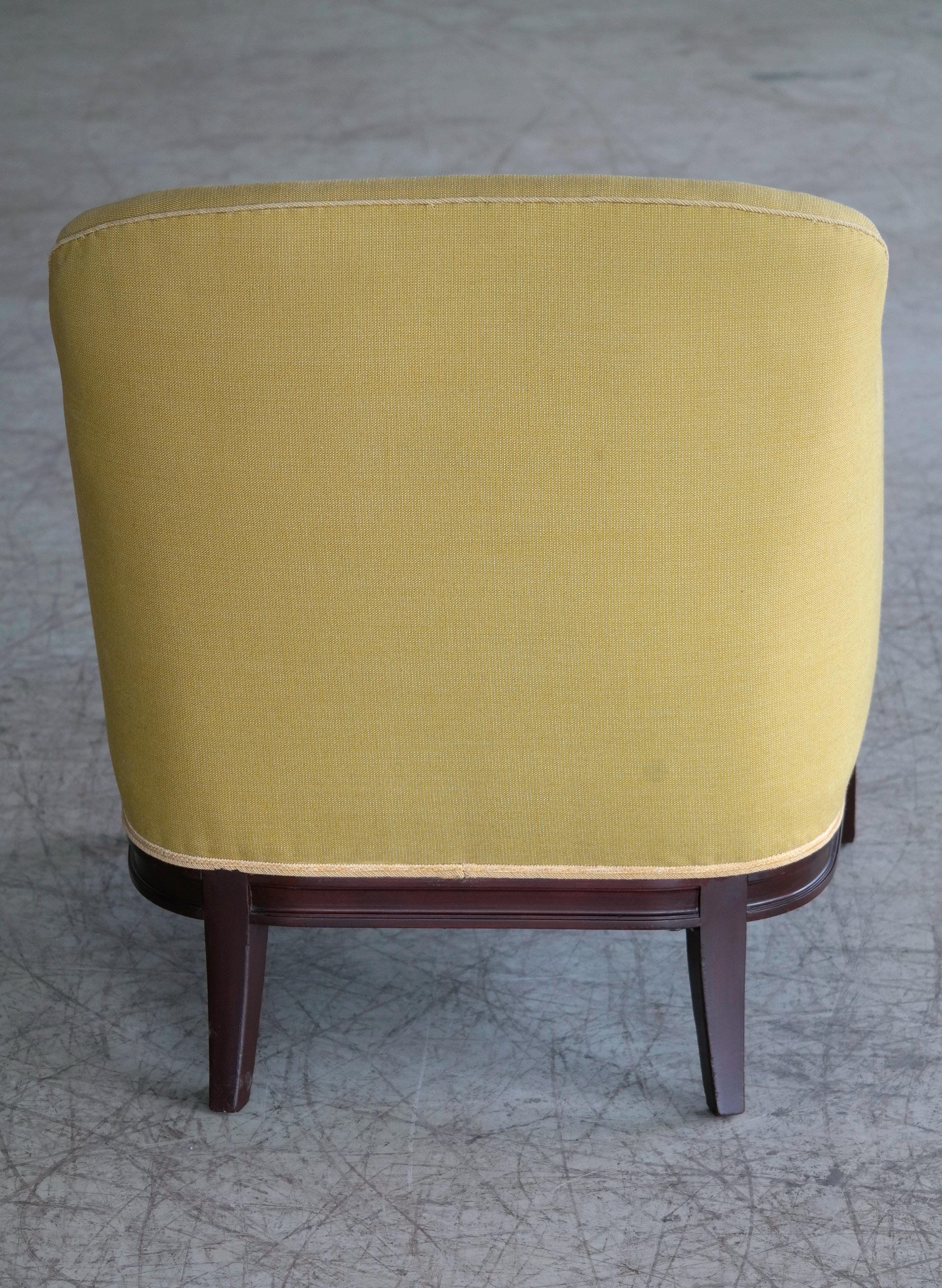 Danish Midcentury Classic Lounge Chair by Master Carpenter Georg Kofoed 3