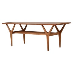 Danish Mid-Century coffee table in the style of Kurt Ostervig Denmark 1960