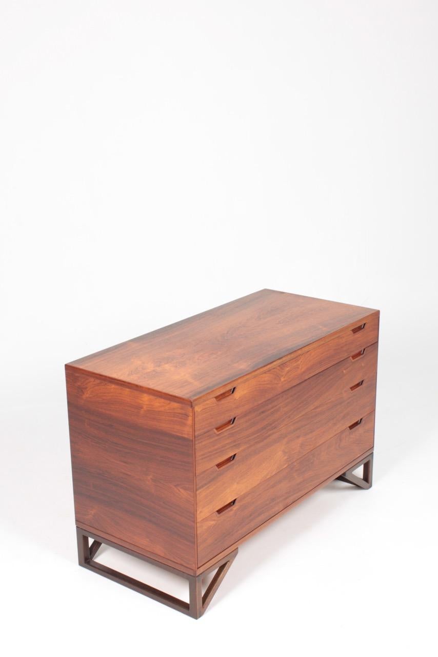 Danish Midcentury Commode in Rosewood by Langkilde, 1960s 3
