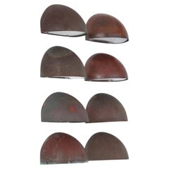 Danish Mid Century Copper Wall Lamps by Torsten Thorup & Claus Bonderup, 1950s