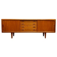 Danish Mid Century Design Teak Sideboard or Credenza by H.P.Hansen