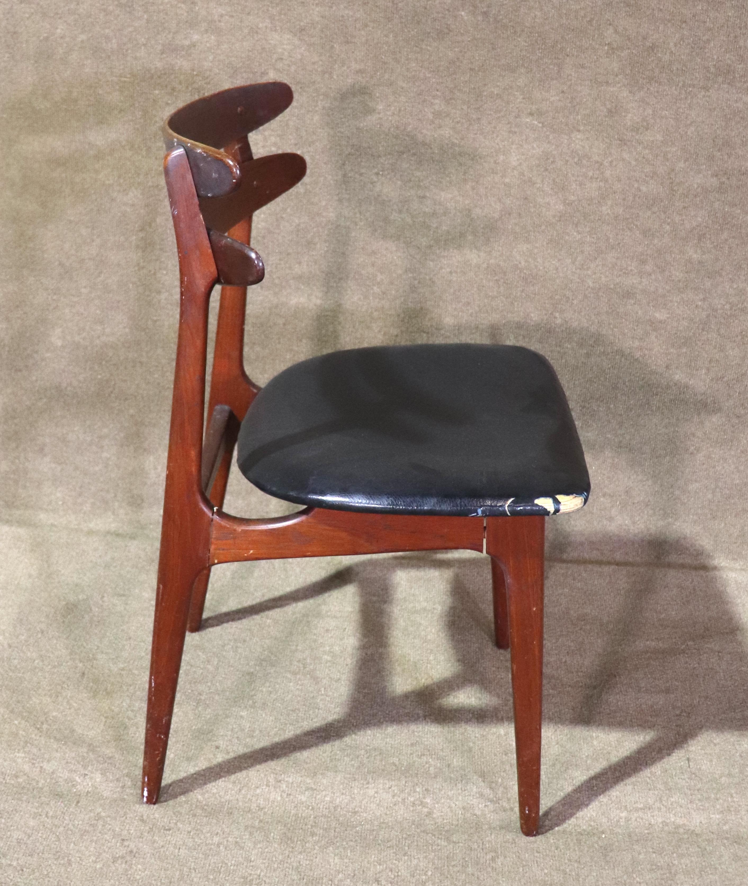 Mid-Century moderno Sedia da scrivania danese del metà secolo in vendita