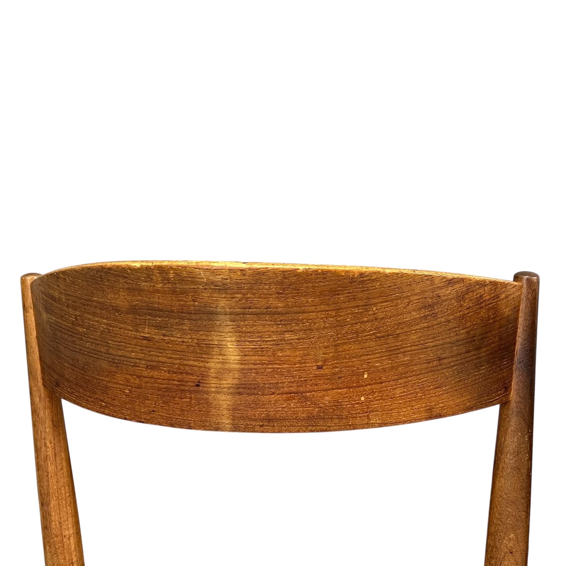 Sillas de comedor danesas de mediados de siglo de Jydsk Møbelindustri Skanderborg - Set de 8 en venta 2
