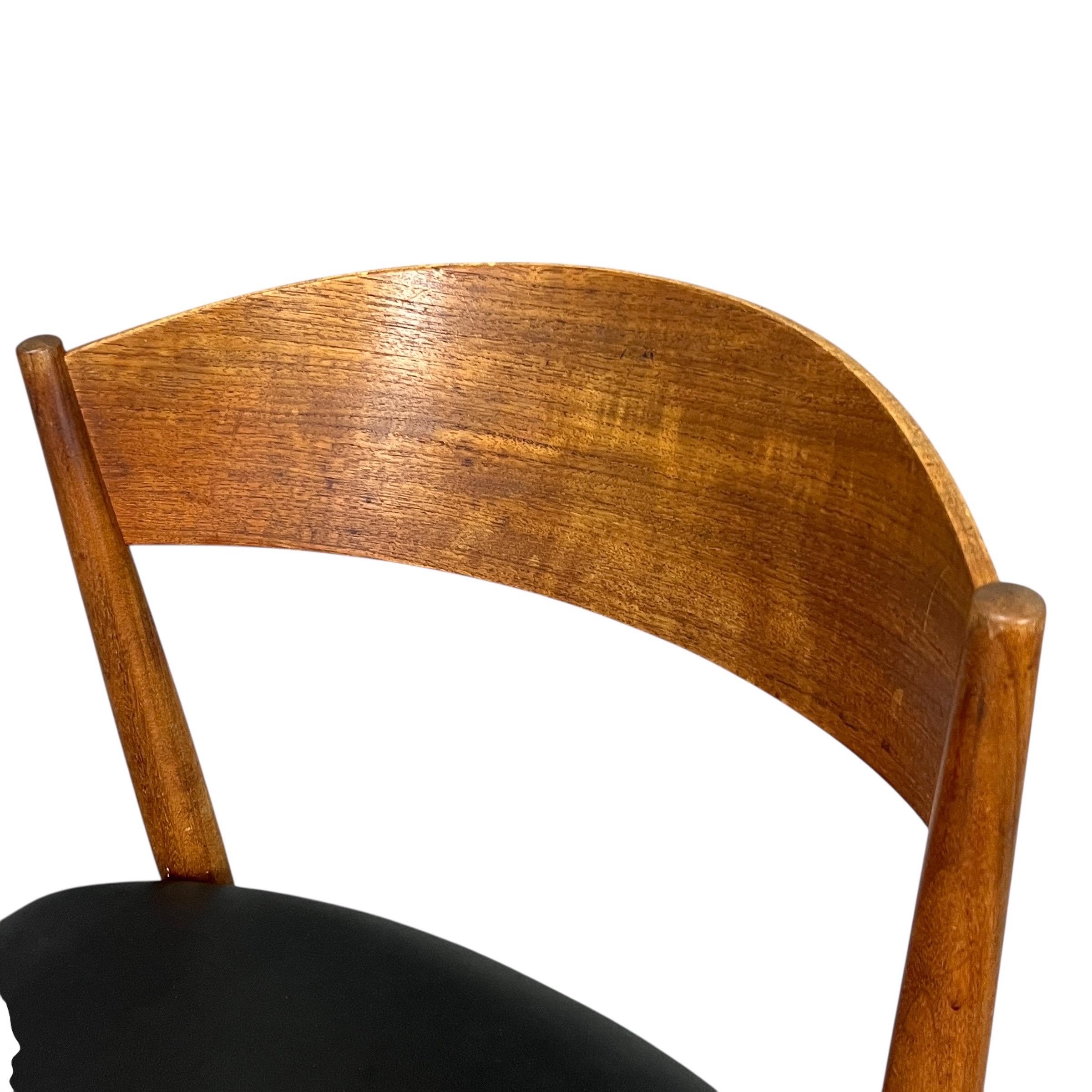 Sillas de comedor danesas de mediados de siglo de Jydsk Møbelindustri Skanderborg - Set de 8 en venta 3