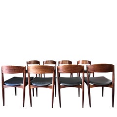 Danish Mid-Century Dining Chairs by Jydsk Møbelindustri Skanderborg - Set of 8