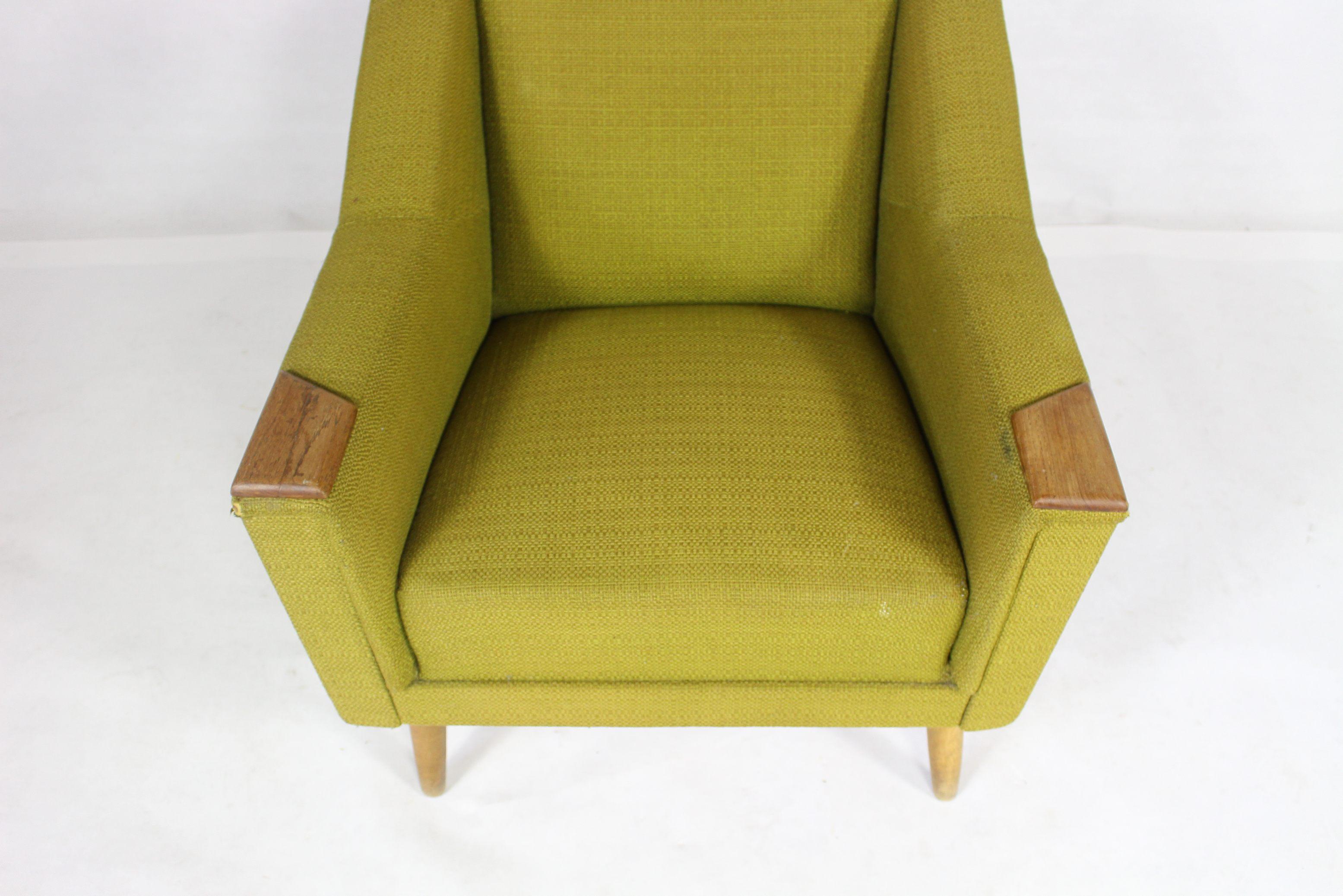 20th Century Danish Mid Century Easy Chair, 1960s For Sale