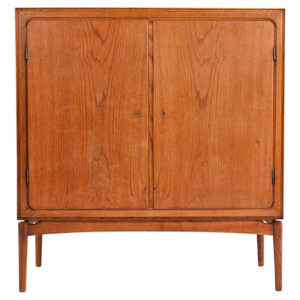Danish Mid-Century Finn Juhl-Style Oak Cabinet