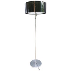 Danish Midcentury Floor Lamp in a Very Stylish Period Design By Kemp & Lauritzen