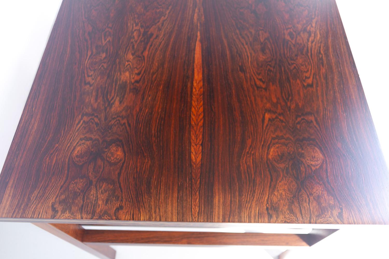 Danish Mid-Century Freestanding Rosewood Desk by Gunnar Falsig, 1960s. For Sale 2