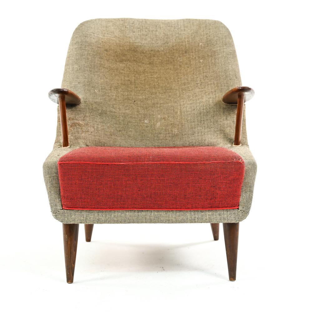 Danish Mid-Century Hans Olsen Style Easy Chair 4