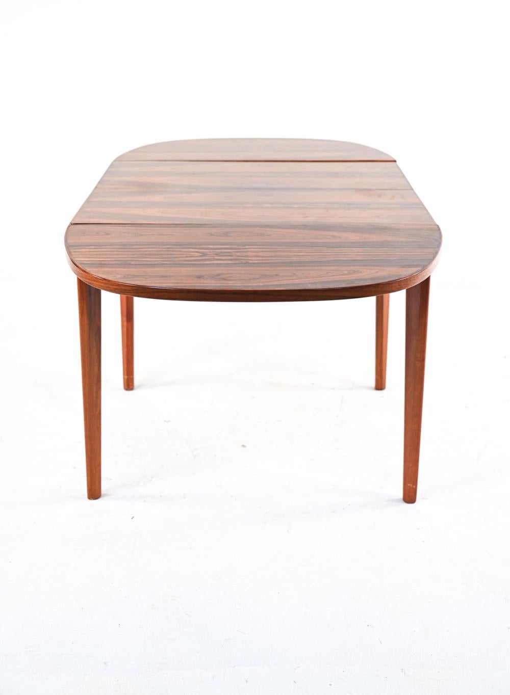 Danish Mid-Century Henning Kjærnullf for Vejle Støle & Møbelfabrik Dining Table For Sale 6