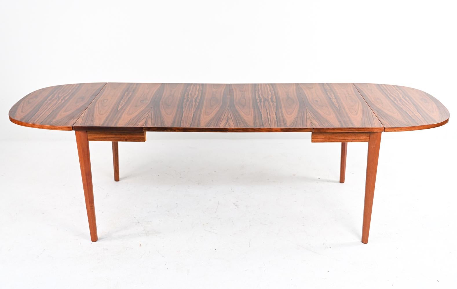 Late 20th Century Danish Mid-Century Henning Kjærnullf for Vejle Støle & Møbelfabrik Dining Table For Sale