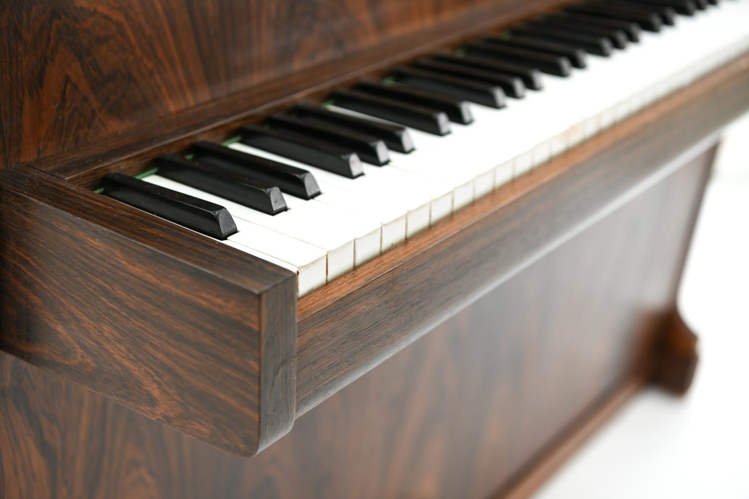 Mid-20th Century Danish Midcentury Hindsberg Rosewood Pianette