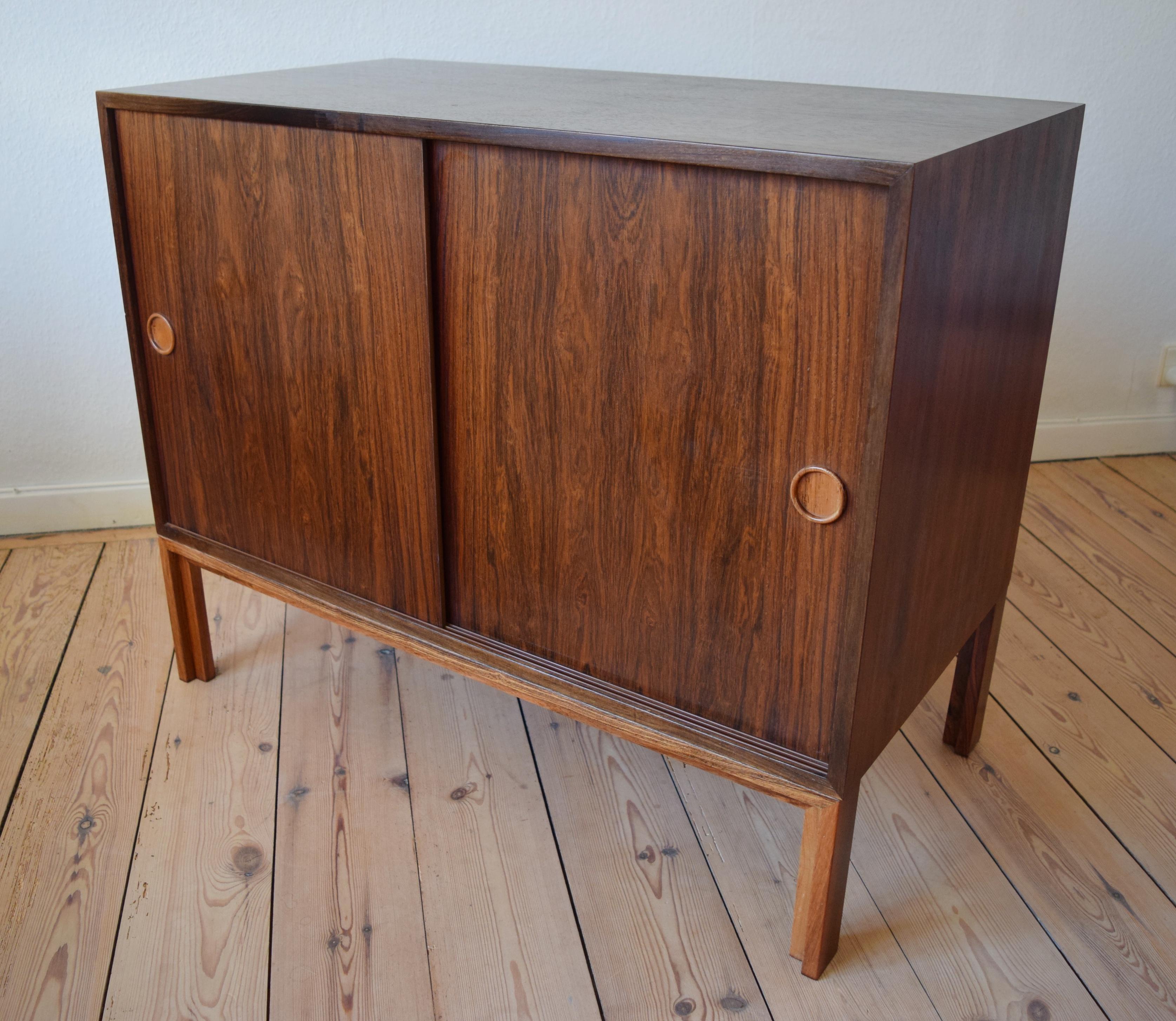 Danish Midcentury Kai Kristiansen Rosewood Bar Cabinet, 1960s For Sale 5