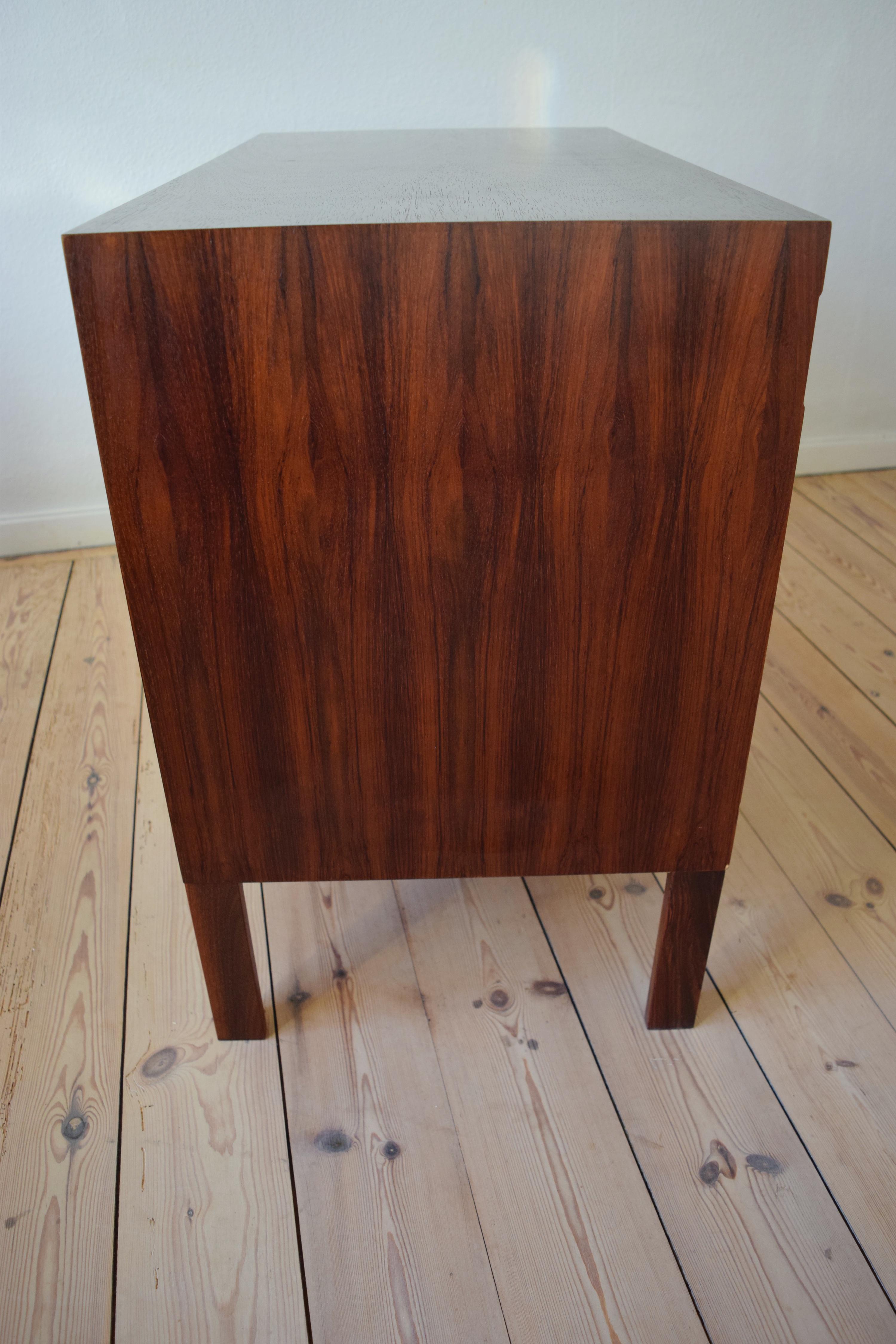 Danish Midcentury Kai Kristiansen Rosewood Bar Cabinet, 1960s For Sale 7
