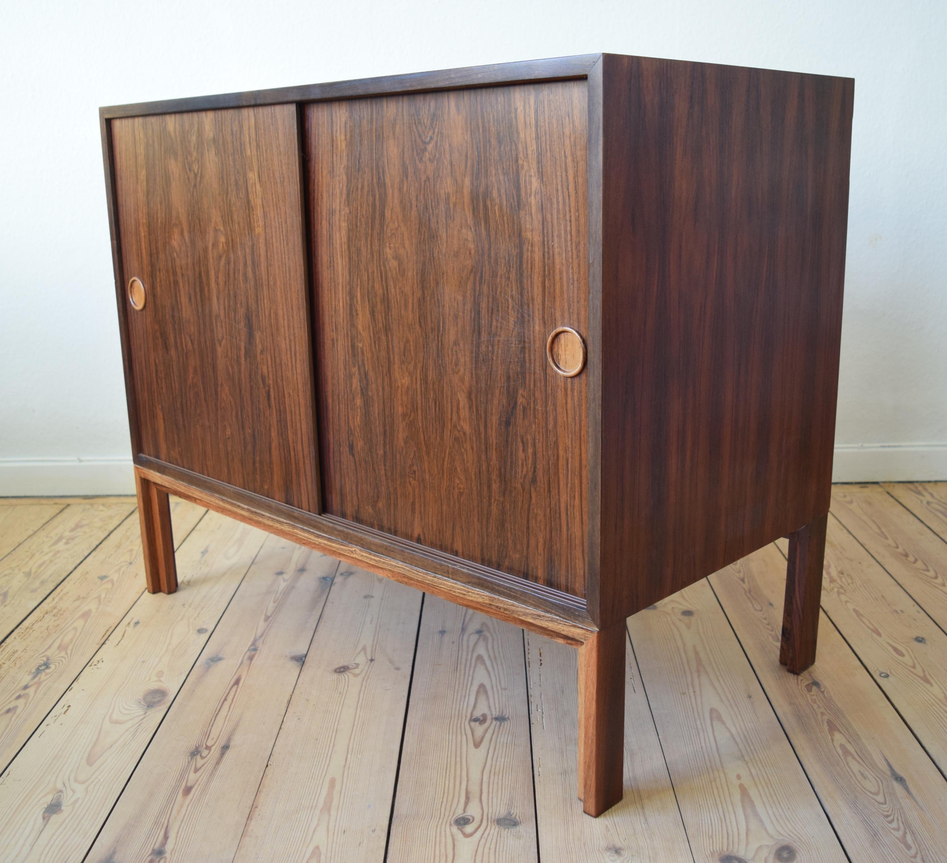 Danish Midcentury Kai Kristiansen Rosewood Bar Cabinet, 1960s For Sale 2