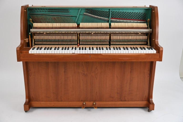 Mid-20th Century Danish Mid-Century Knudsen & Son Teak Pianette For Sale
