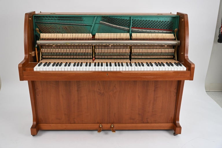 Danish Mid-Century Knudsen & Son Teak Pianette For Sale 1