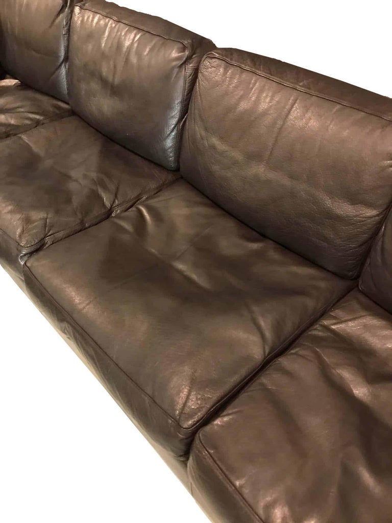 Danish Midcentury Leather Corner Sofa For Sale at 1stdibs (768 x 1024 Pixel)