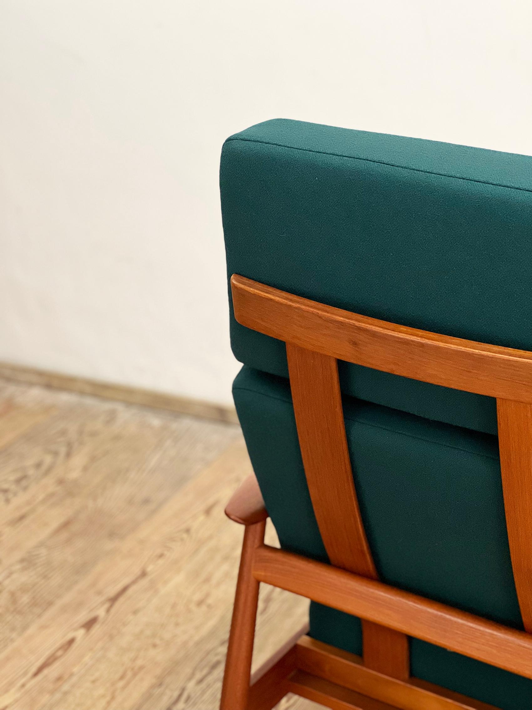 Danish Mid-Century Lounge Armchair, Teak Easy Chair by Arne Vodder, France & Son 7