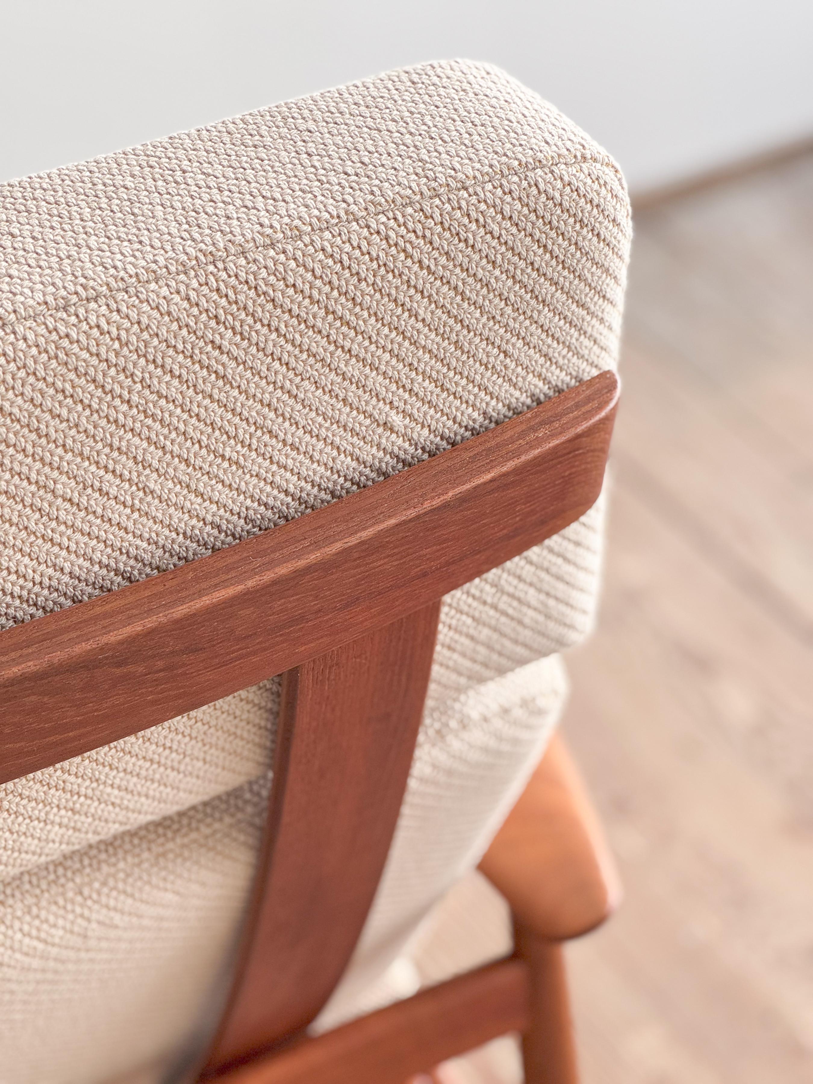 Danish Mid-Century Lounge Armchair, Teak Easy Chair by Arne Vodder, France & Son 13