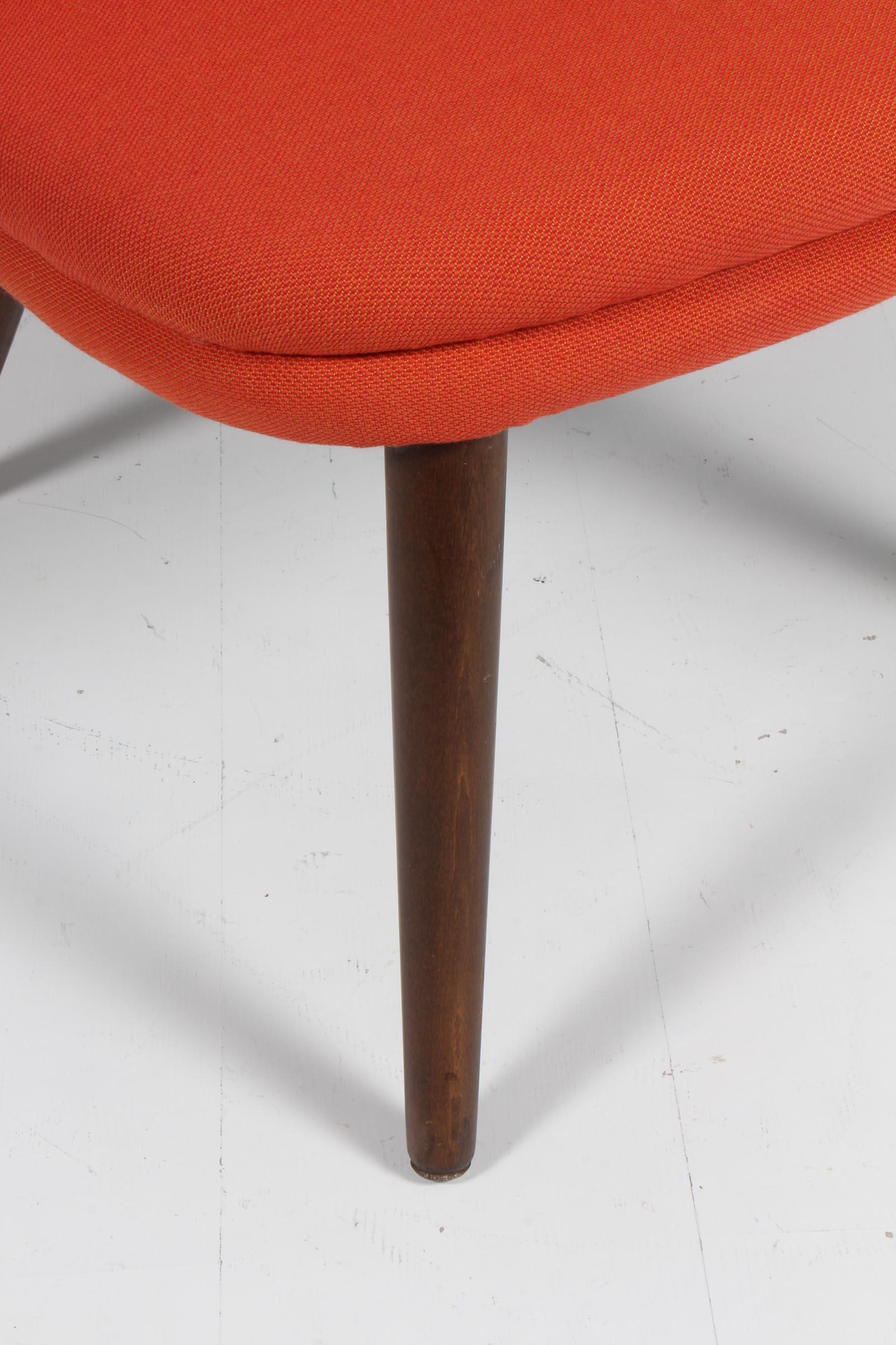 Danish Midcentury Lounge Chair, Designed by Bent Møller Jepsen, circa 1960s In Excellent Condition In Esbjerg, DK