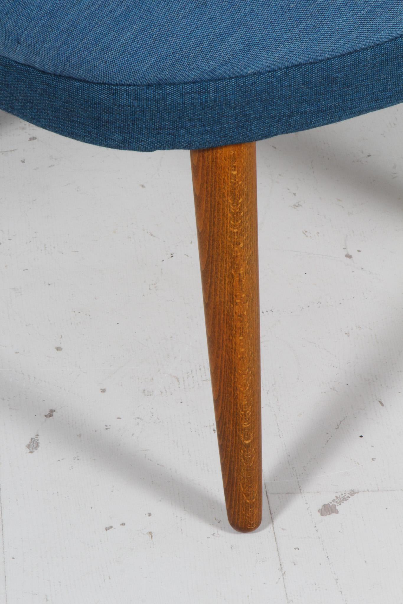 Danois Chaise longue danoise du milieu du siècle, conçue par Bent Møller Jepsen, années 1960 en vente