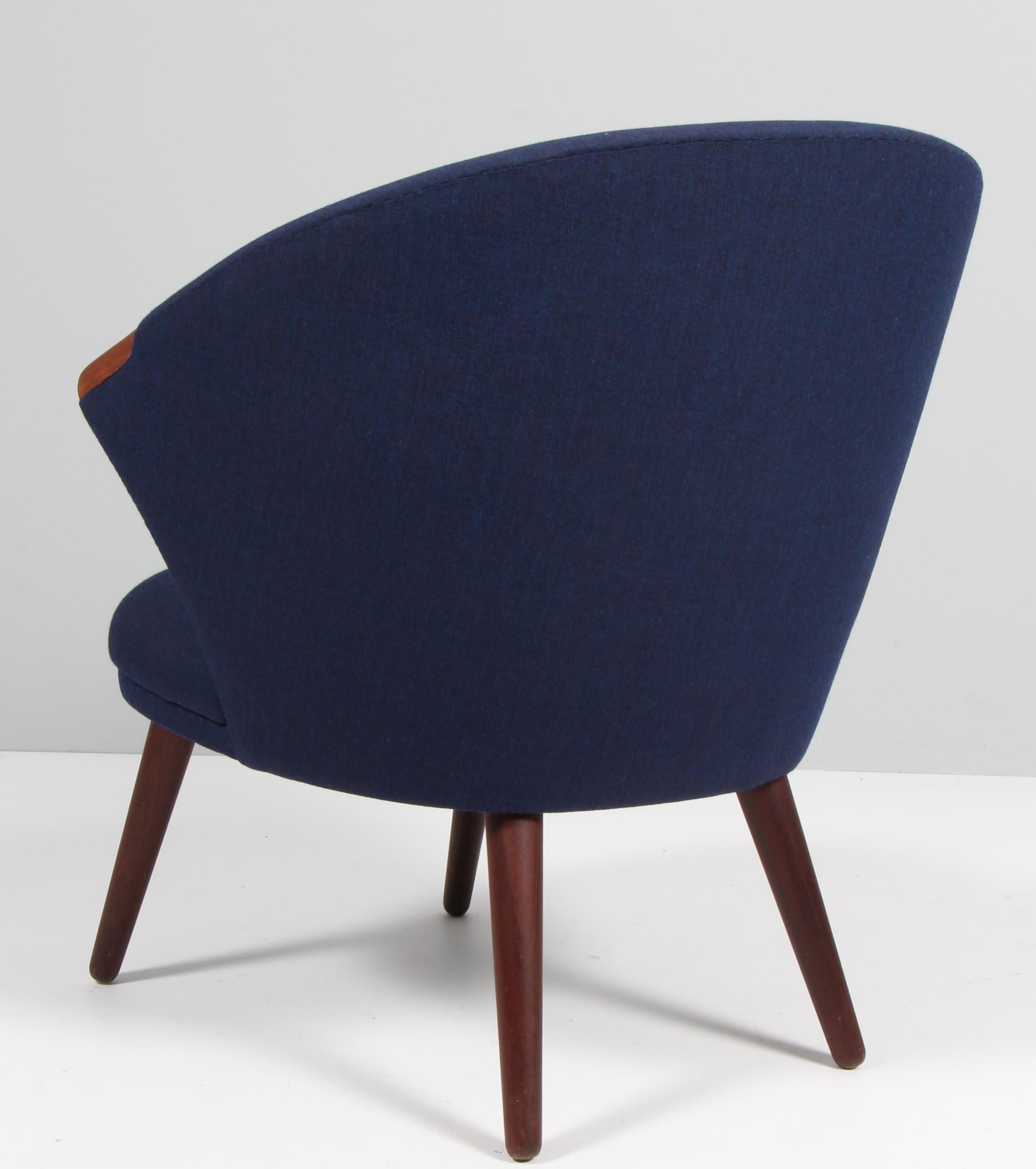 Teak Danish Mid-Century Lounge Chair, Designed by Bent Møller Jepsen, 1960s