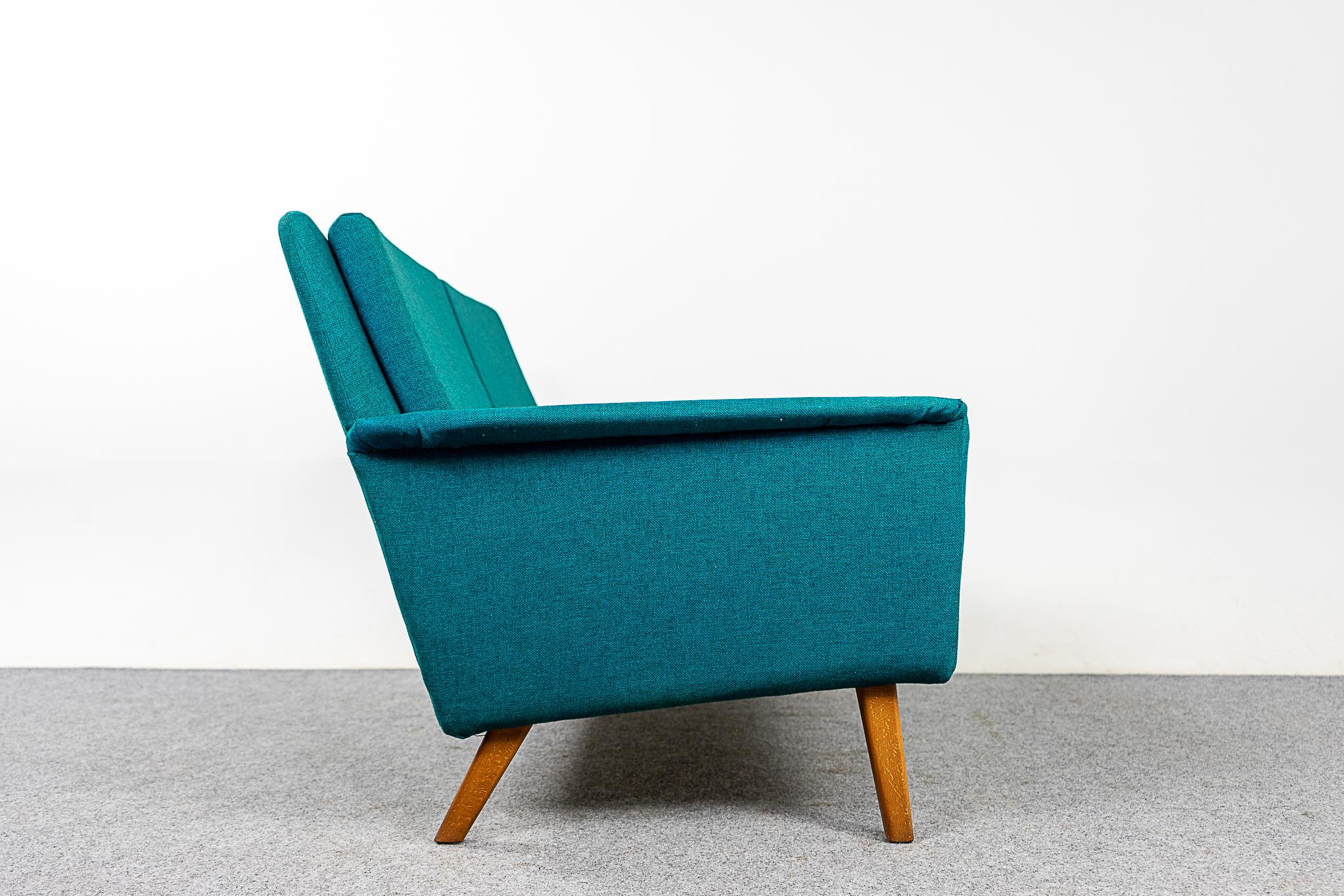 Danish Mid-Century Loveseat by Fritz Hansen 1