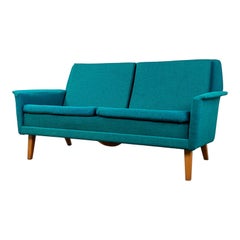 Danish Mid-Century Loveseat by Fritz Hansen