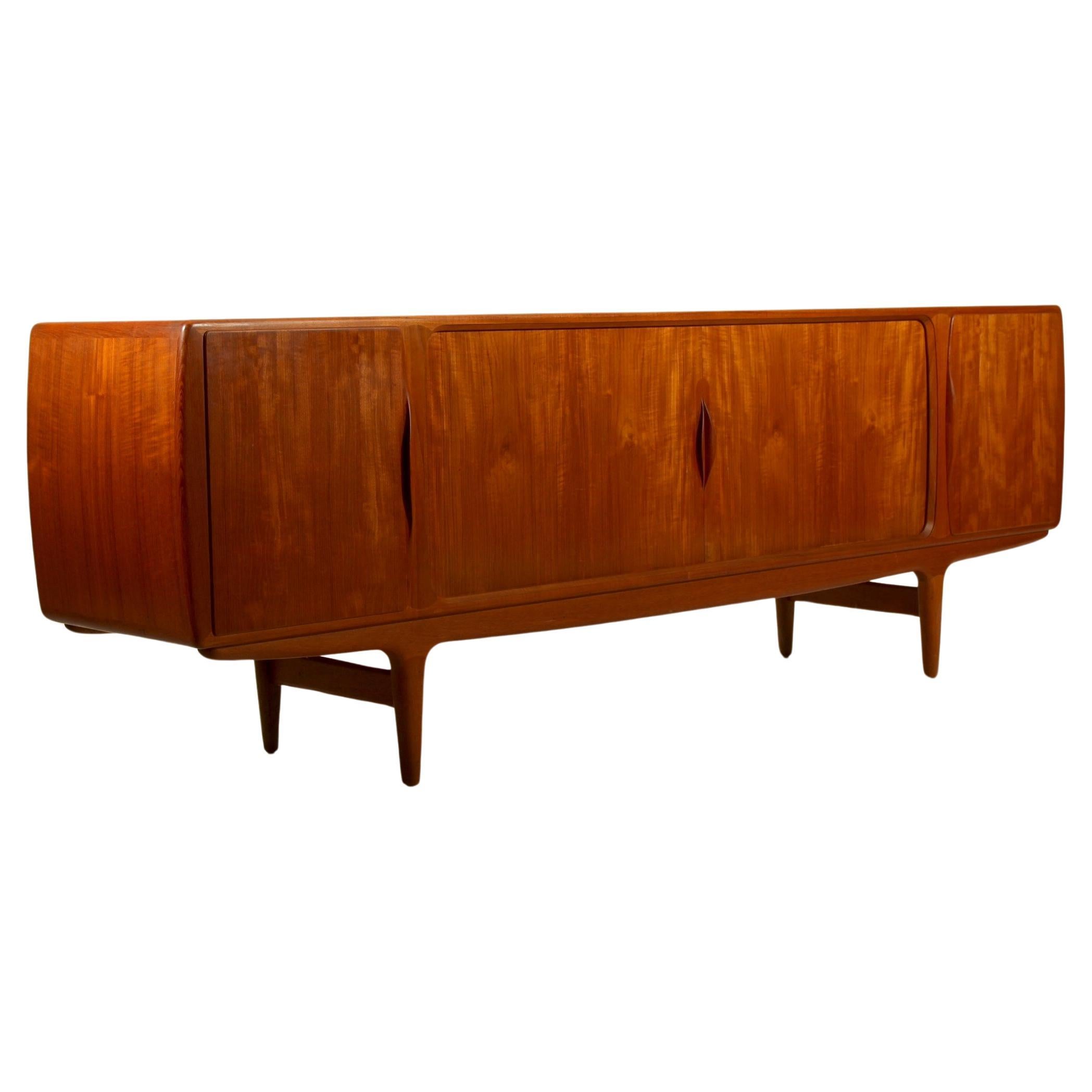 Danish mid century low sideboard by 