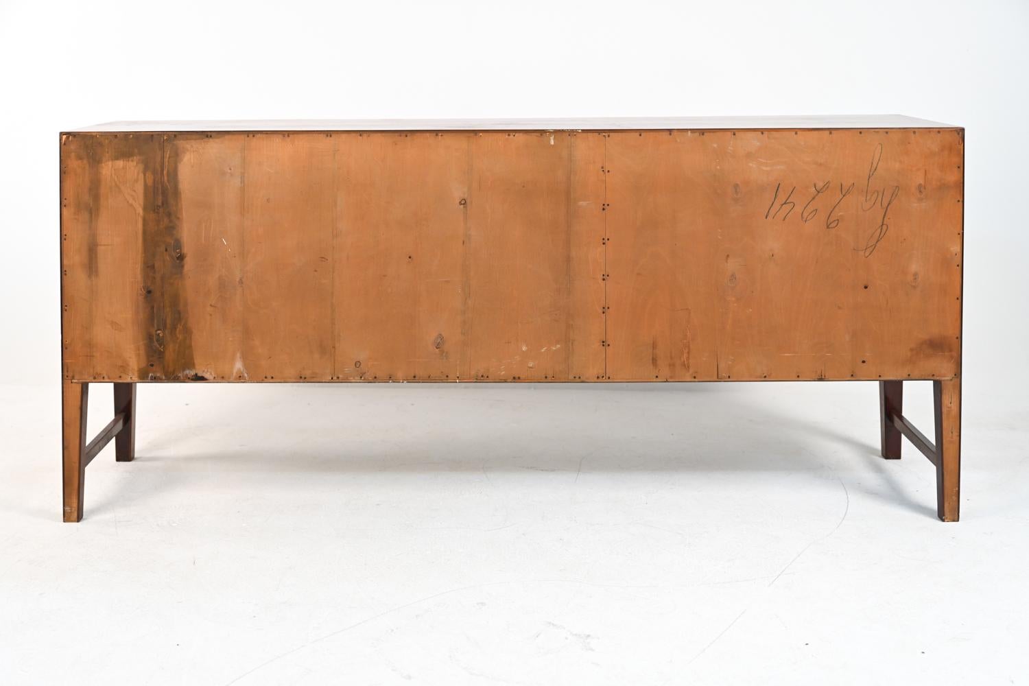 Danish Mid-Century Mahogany Sideboard Attributed to Jacob Kjaer 10