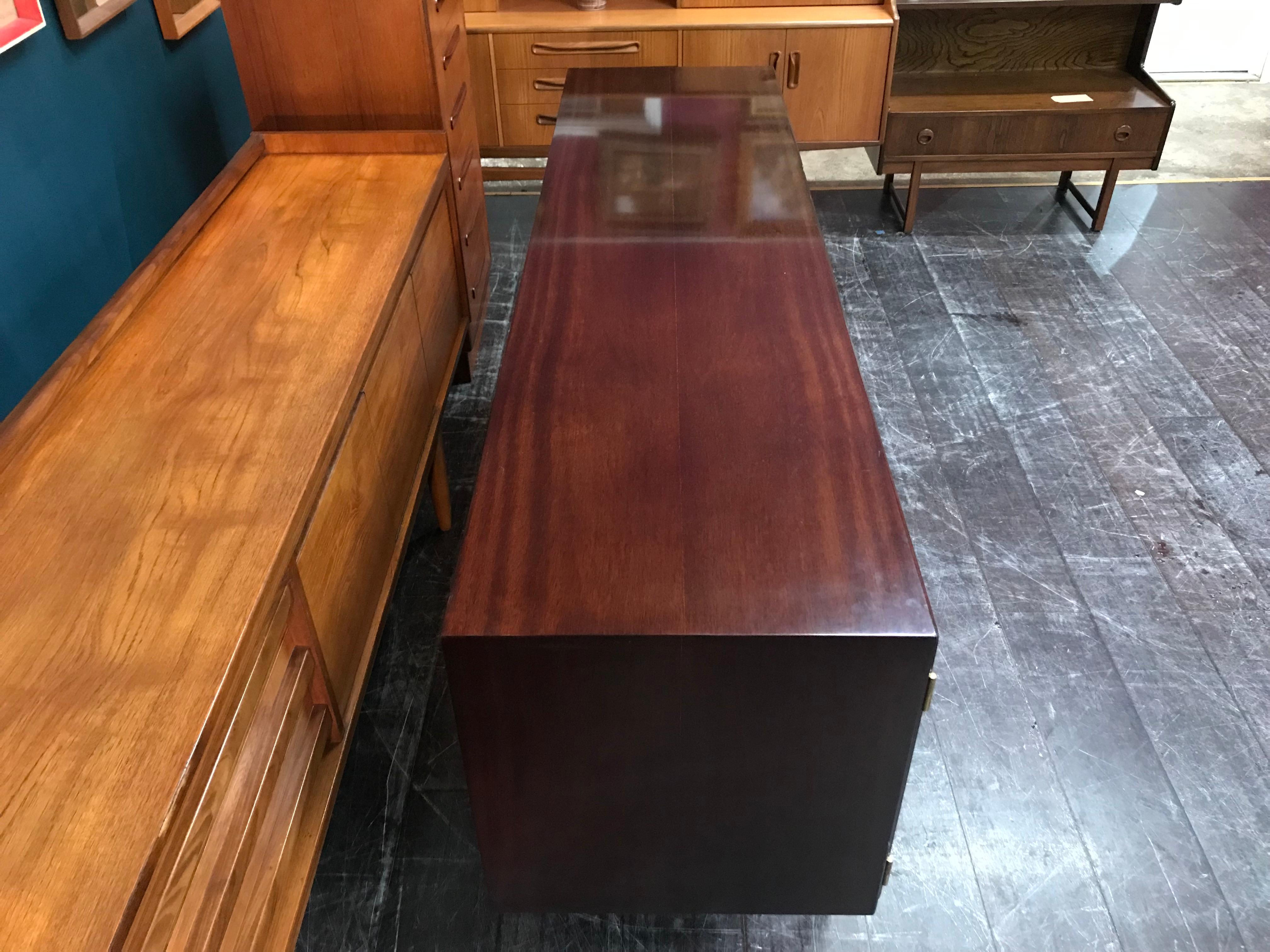 Danish Midcentury Mahogany Sideboard by Ole Wanscher for Poul Jeppesen For Sale 2