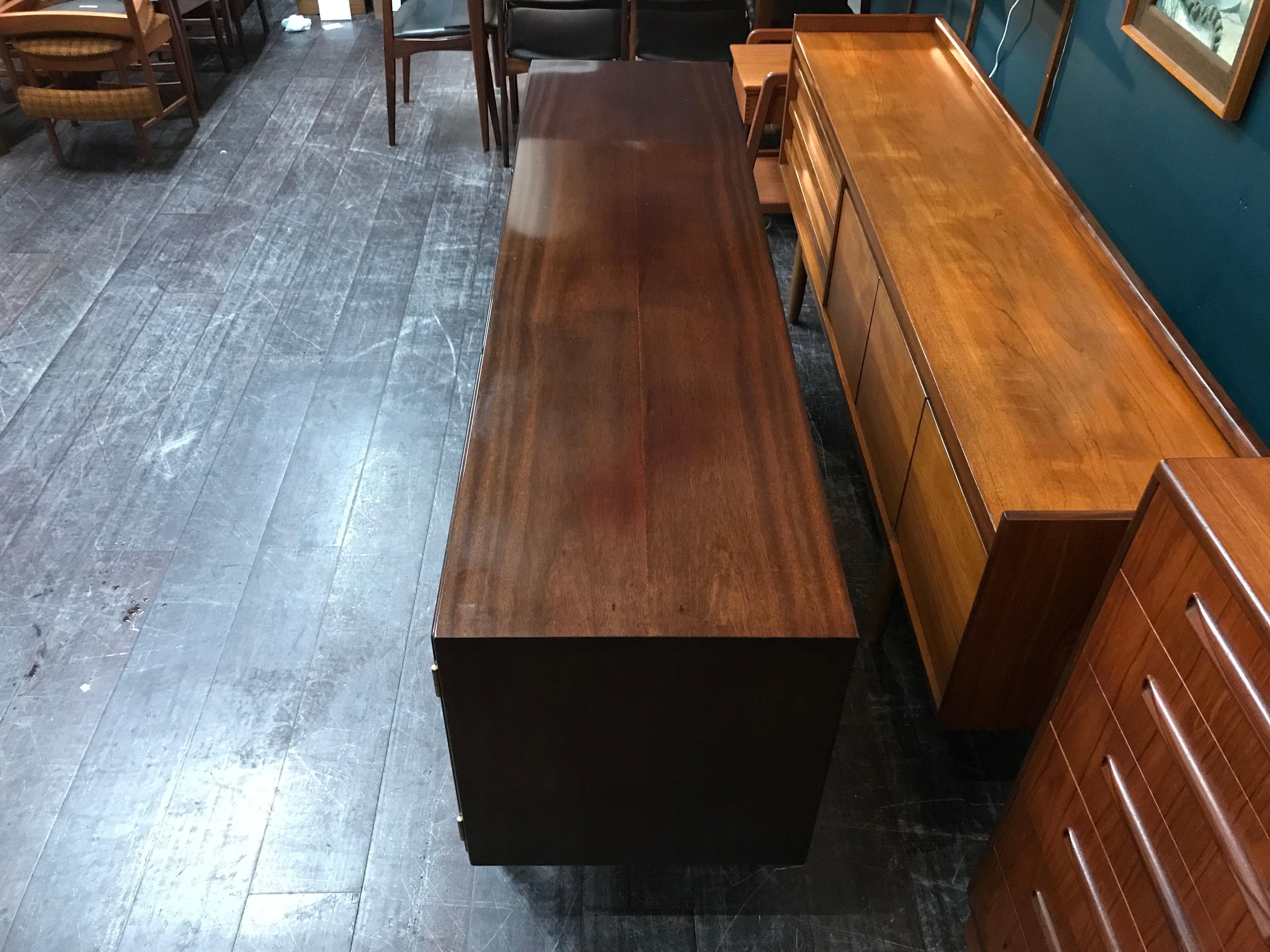 Danish Midcentury Mahogany Sideboard by Ole Wanscher for Poul Jeppesen For Sale 3