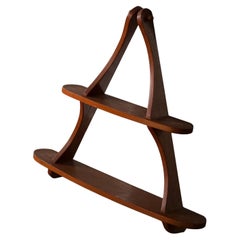 Danish Mid-Century Modern "Amager" Wall Shelf in Teak, 1960s Danish Mid-Century Modern "Amager" Wall Shelf in Teak, 1960s