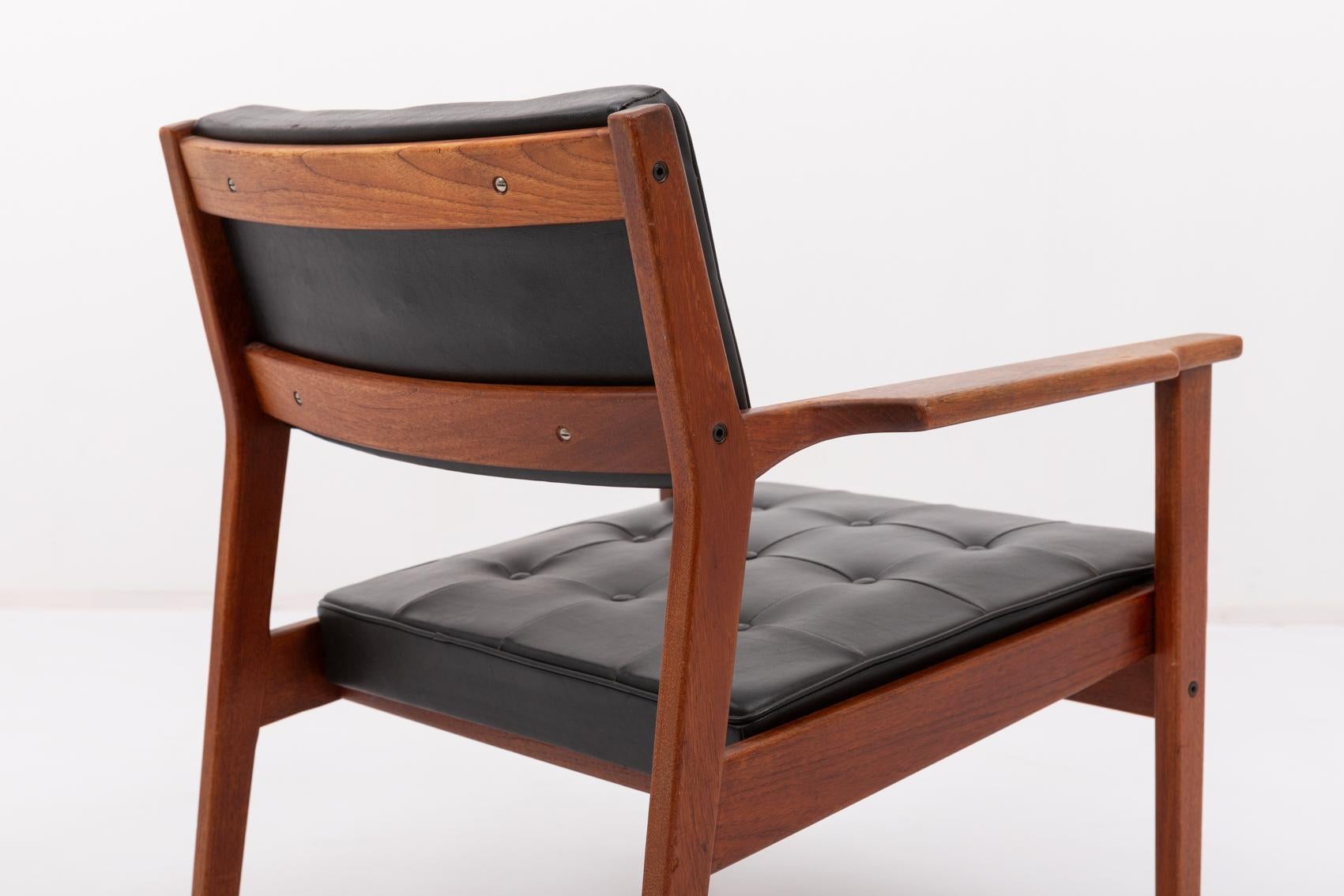 Danish Mid-Century Modern architectural armchair, 1960’s For Sale 5