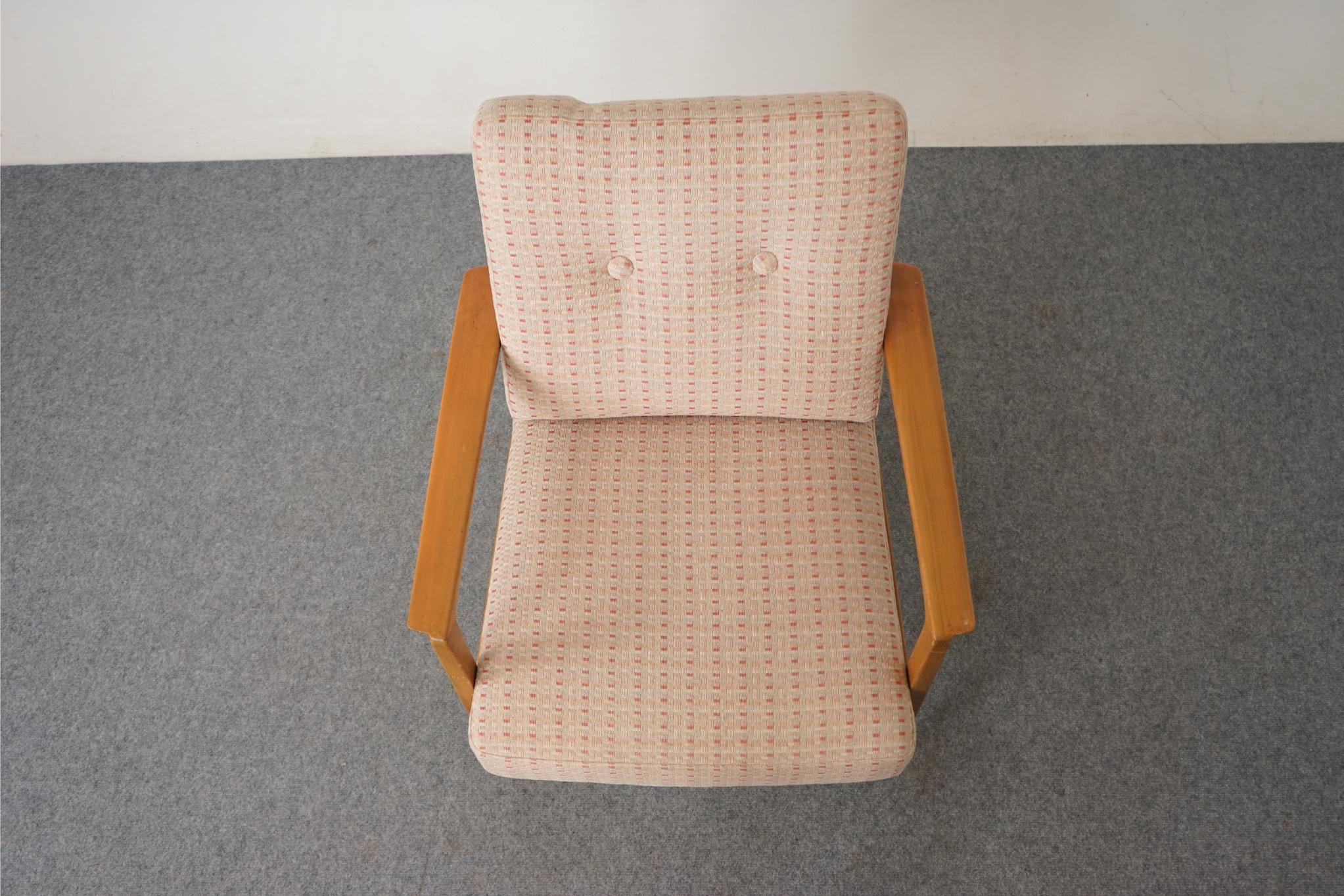 Danish Mid-Century Modern Ash Easy Chair 5