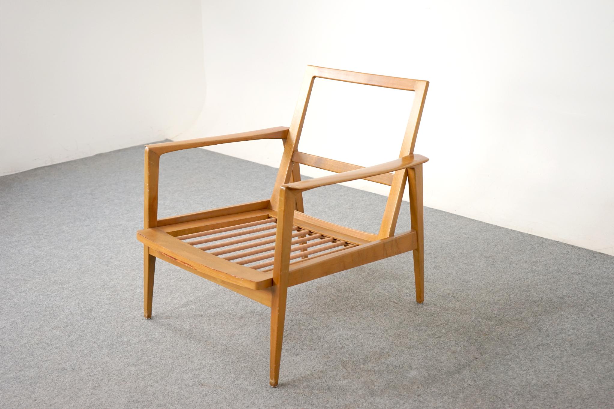 Danish Mid-Century Modern Ash Easy Chair 6