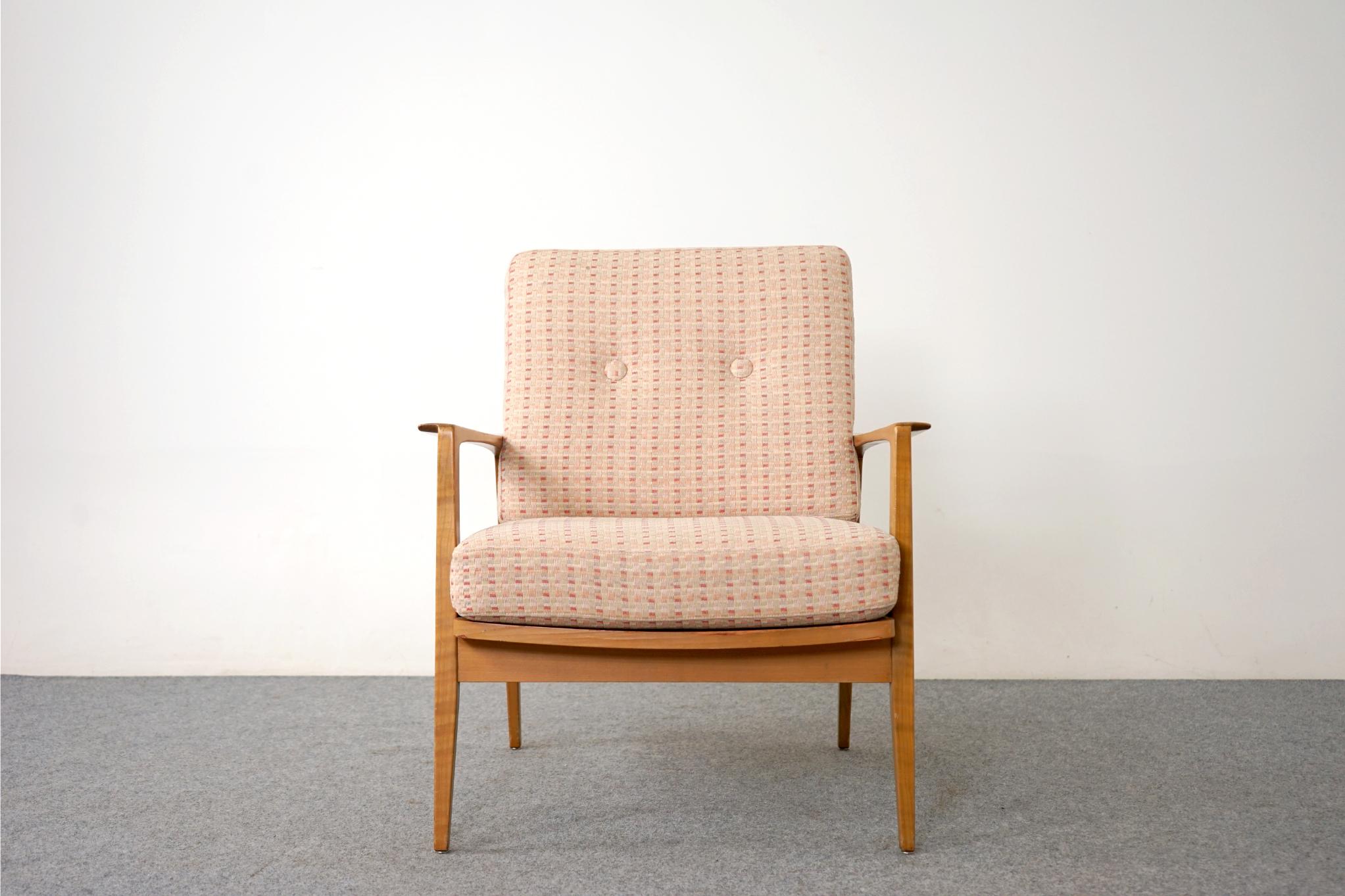 Scandinavian Modern Danish Mid-Century Modern Ash Easy Chair
