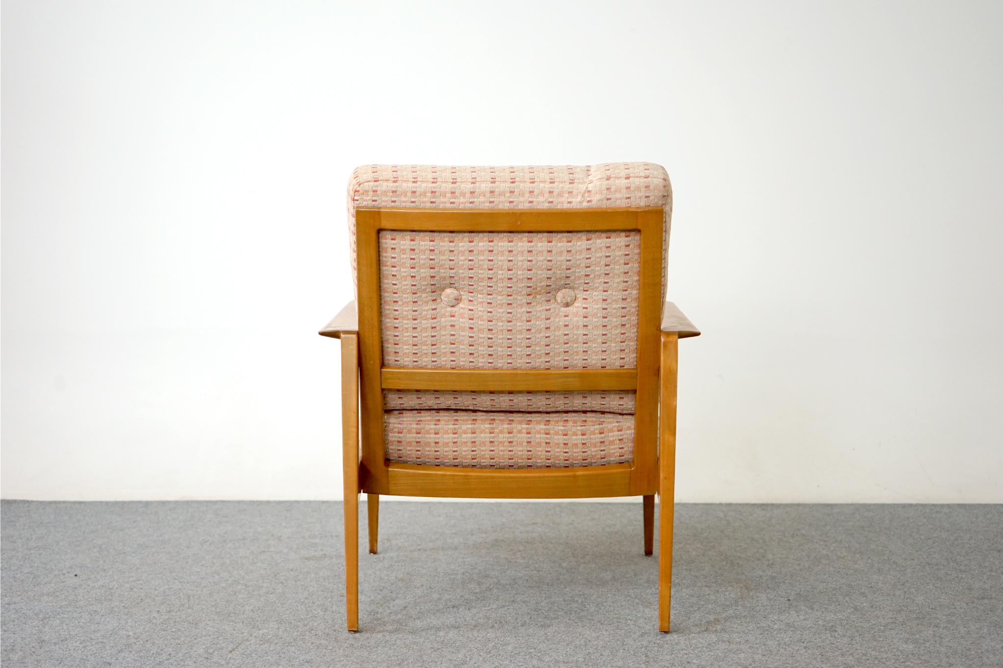 Danish Mid-Century Modern Ash Easy Chair 4