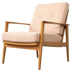 Danish Mid-Century Modern Ash Easy Chair