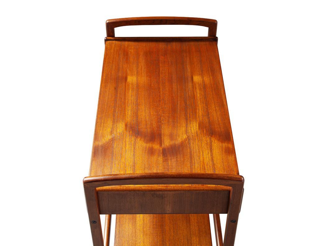 Danish Mid-Century Modern Bar Cart 1960’s by Arrebo Mobler in vendita 3