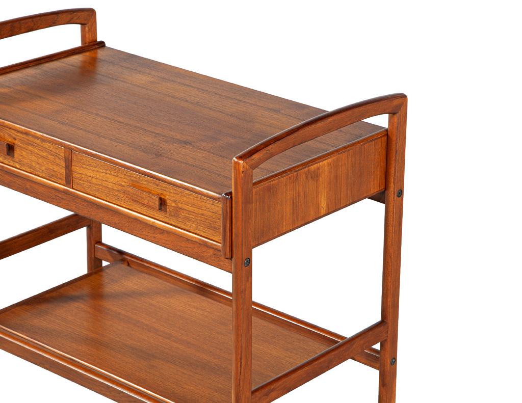 Danish Mid-Century Modern Bar Cart 1960’s by Arrebo Mobler in vendita 1