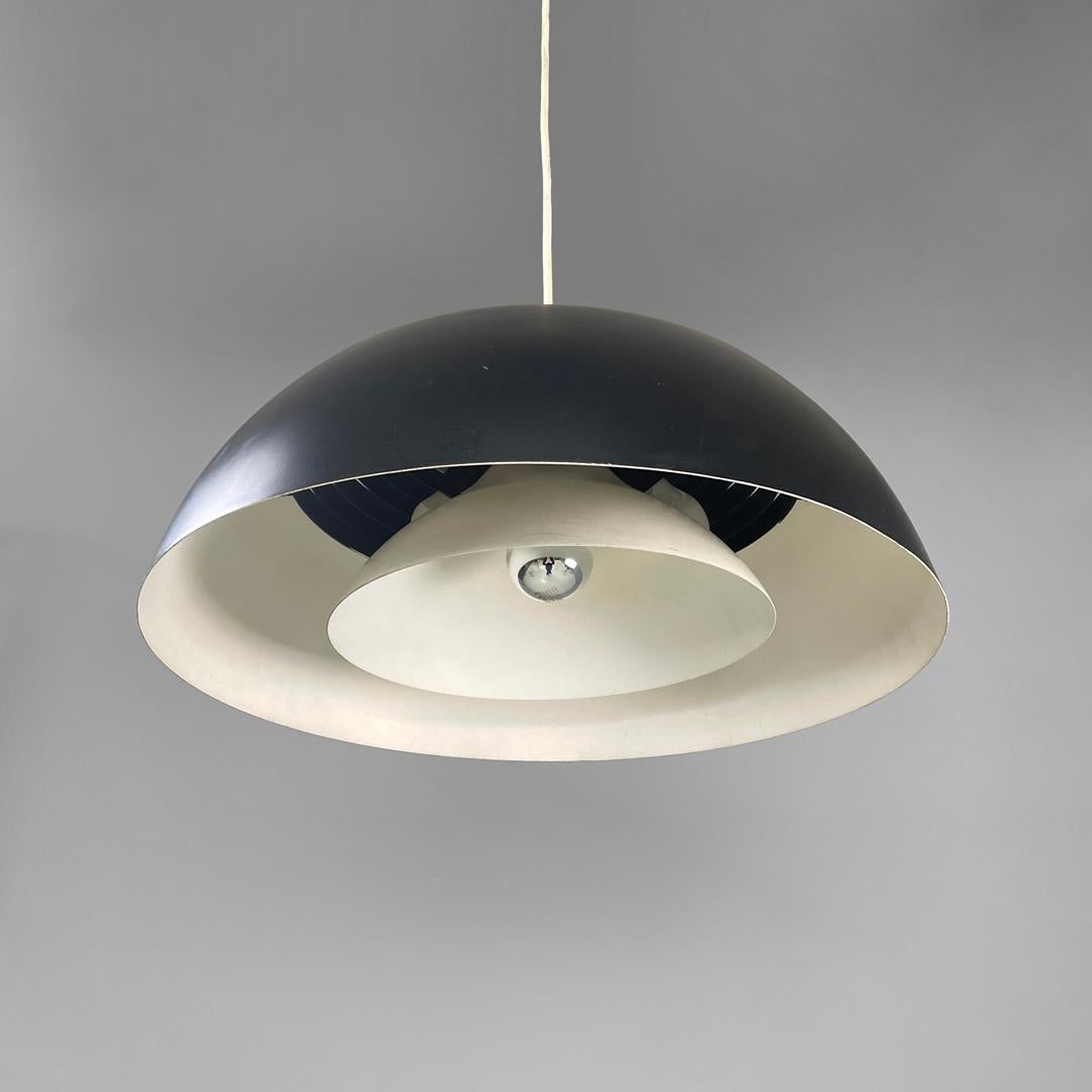 Metal Danish mid-century modern ceiling lamp by Arne Jacobsen for Louis Poulsen, 1960s For Sale